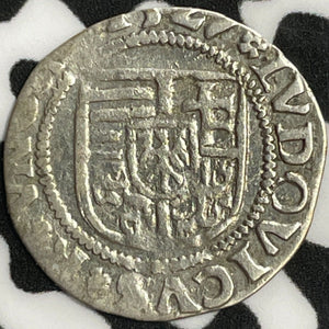 1527 Hungary Denar Lot#D1959 Silver!
