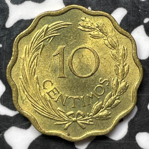 1953 Paraguay 10 Centimos (3 Available) High Grade! Beautiful! (1 Coin Only)