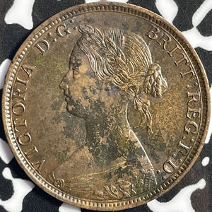 1861 Nova Scotia Large Cent Lot#D5048 Nice!
