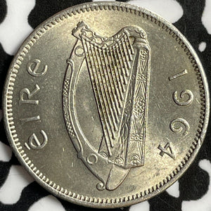 1964 Ireland 6 Pence Sixpence Lot#D4745 High Grade! Beautiful!
