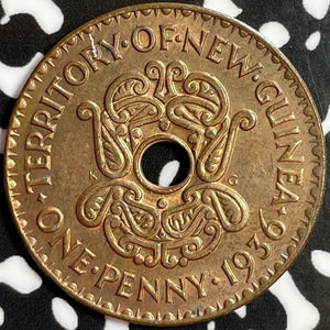 1936 New Guinea 1 Penny Lot#D1557 High Grade! Beautiful!
