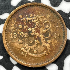 1941 Finland 50 Pennia (5 Available) (1 Coin Only)