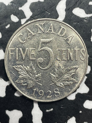 1928 Canada 5 Cents Lot#M0619 Nice!