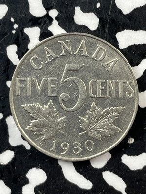 1930 Canada 5 Cents Lot#M2675 Nice!