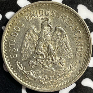 1906 Mexico 20 Centavos Lot#M8999 Silver! Nice!