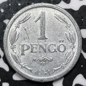 1941 Hungary 1 Pengo (4 Available) (1 Coin Only)