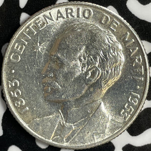 1953 Caribbean 25 Centavos Lot#D8050 Silver! High Grade! Beautiful!