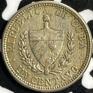1920 Caribbean 1 Centavo Lot#D9555