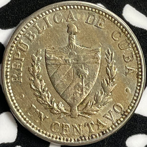 1920 Caribbean 1 Centavo Lot#D9556