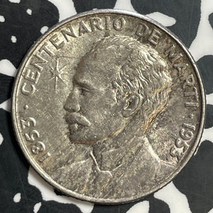 1953 Caribbean 25 Centavos Lot#E7896 Silver! High Grade! Beautiful!