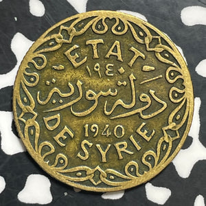 1940 5 Piastres Lot#T1770