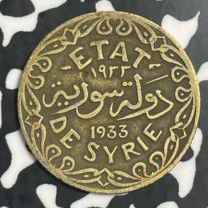 1933 Syria 5 Piastres Lot#T3365