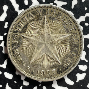 1932 Caribbean 1 Peso Lot#JM9781 Large Silver! Nice!