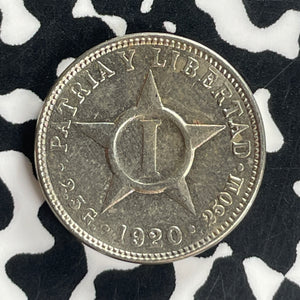 1920 Caribbean 1 Centavo Lot#T8012 High Grade! Beautiful!