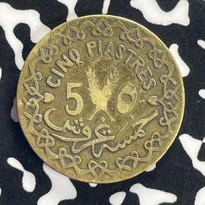1926 Syria 5 Piastre Lot#T8754