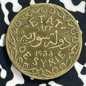 1933 Syria 5 Piastres Lot#T9121