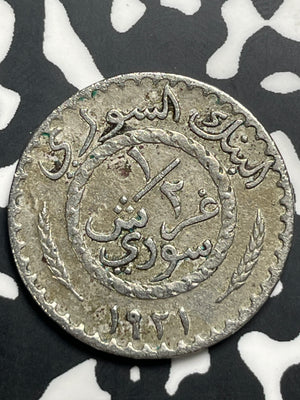 1921 Syria 1/2 Piastre Half Piastre Lot#T9401