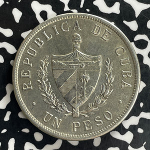 1932 Caribbean 1 Peso Lot#JM0122 Large Silver! Nice!