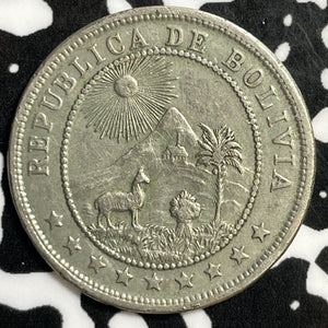 1935 Bolivia 10 Centavos Lot#E3971