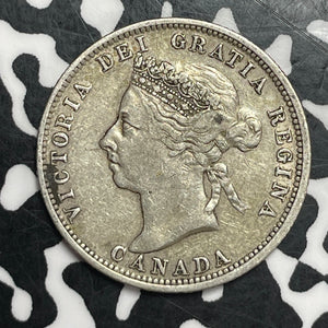 1901 Canada 25 Cents Lot#JM9520 Silver! Nice!