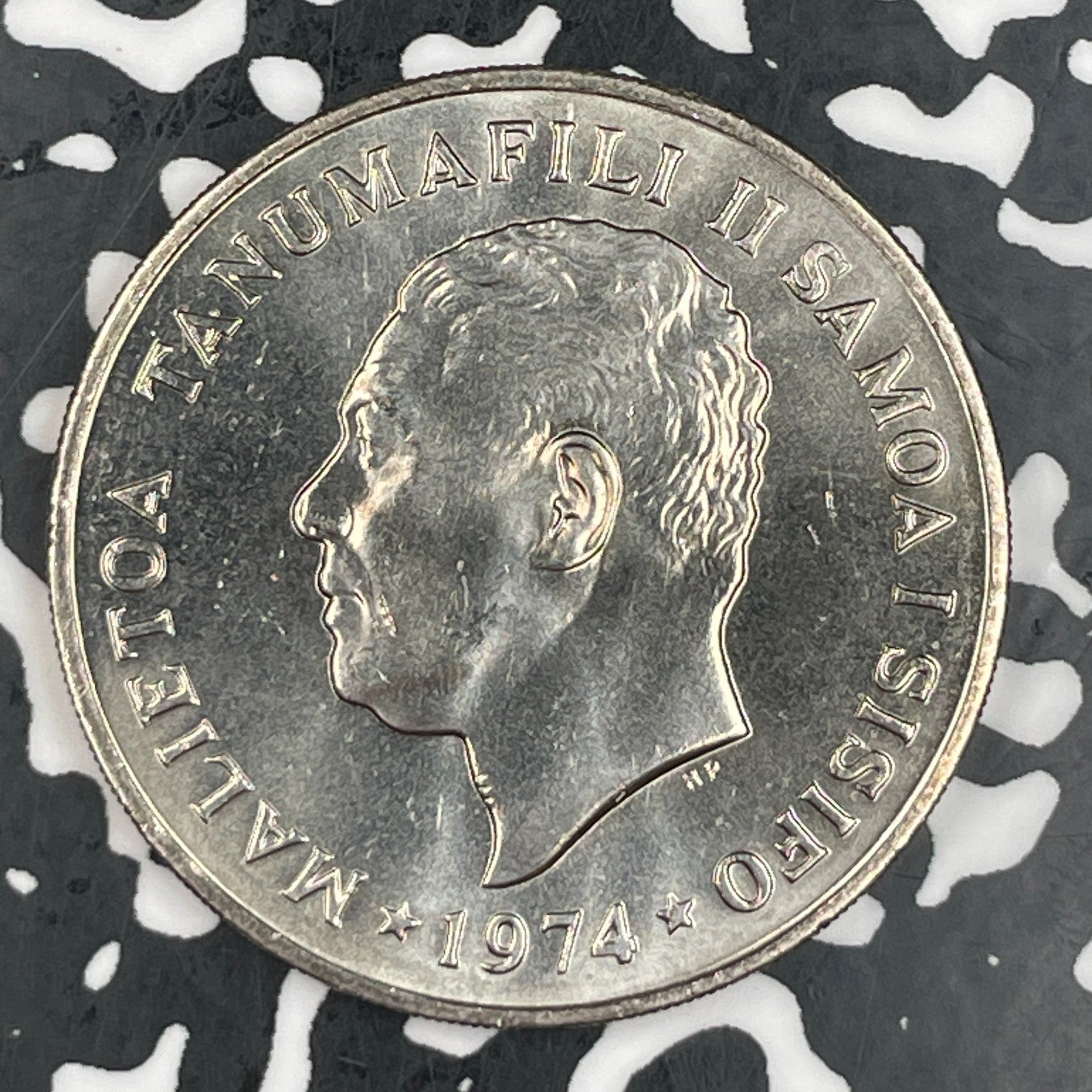 1974 Samoa 50 Sene Lot#F7679 High Grade! Beautiful!
