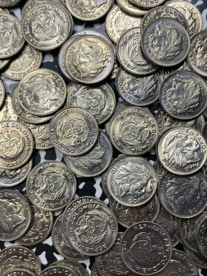 1959 Colombia 10 Centavos (Many Available) High Grade! Beautiful!