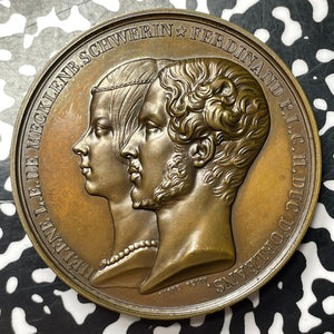 1837 France Marriage Of The Duke Of Orleans Medal Lot#OV1443 51mm