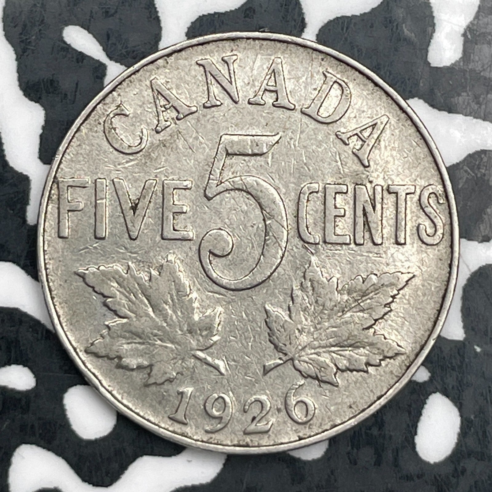 1926 Canada 5 Cents Lot#F6573