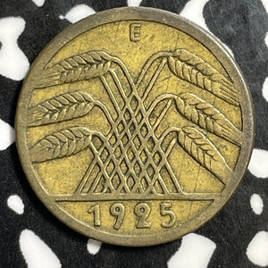 1925-E Germany 5 Pfennig Lot#E5793