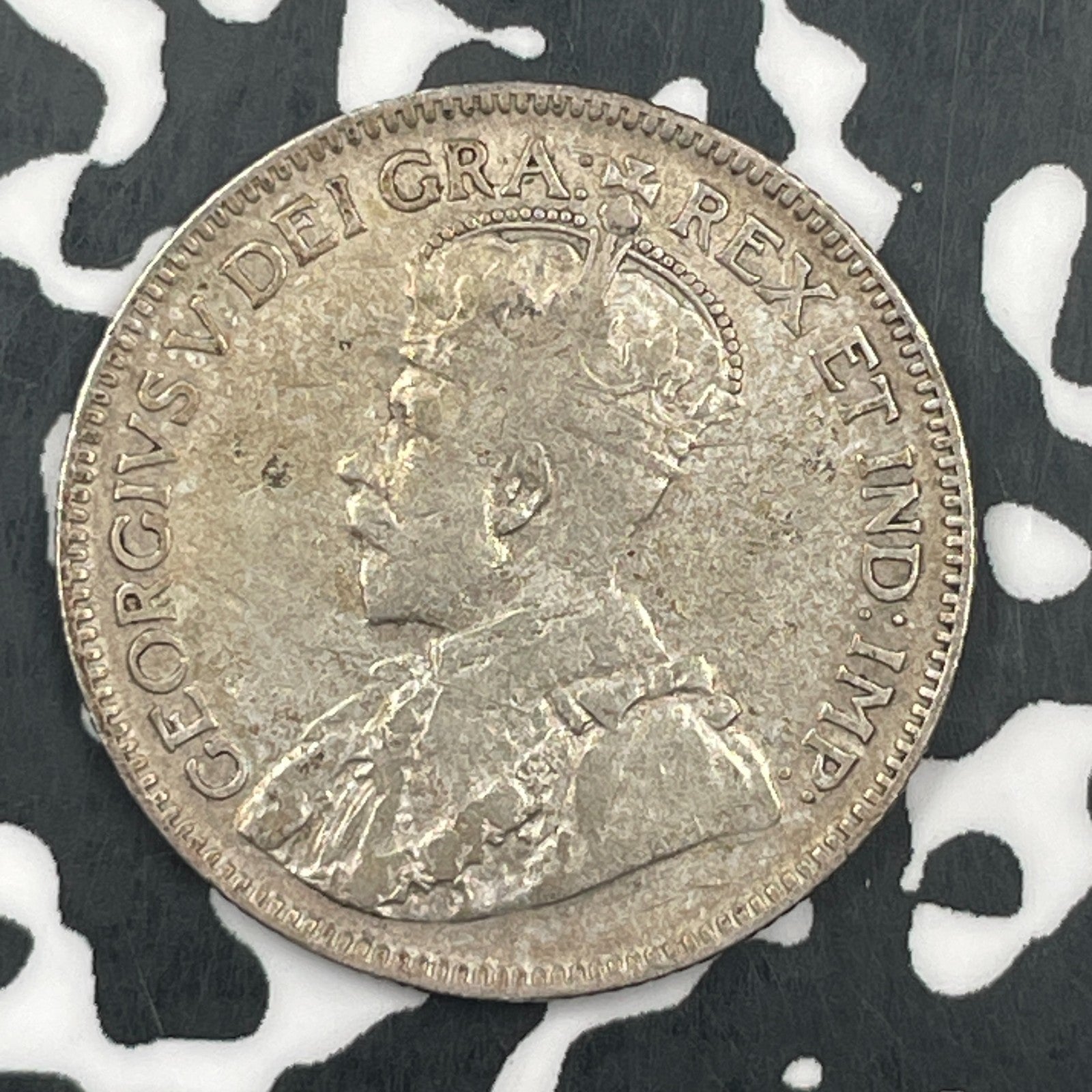 1933 Canada 25 Cents Lot#F5156 Silver!