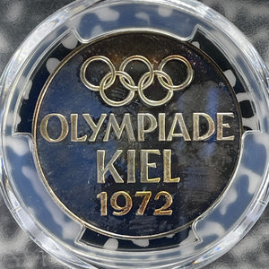 1972 West Germany Kiel Regatta Olympics Medal PCGS PR67 DCAM Lot#G1092 Silver!
