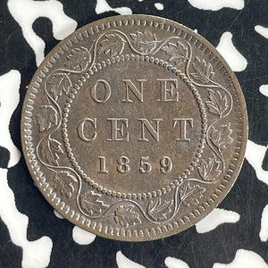 1859 Canada Large Cent Lot#T8395 Nice!