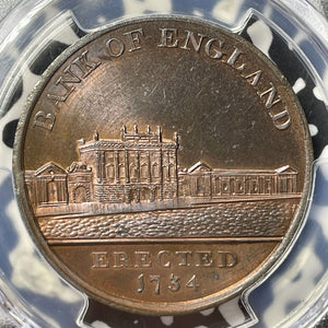 (c.1790) GB Middlesex Bank Of England 1/2 Penny Conder PCGS MS64BN Lot#G8213