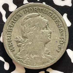 1931 Portugal 50 Centavos Lot#T5115