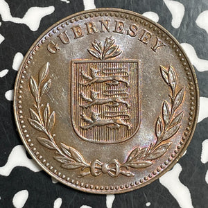 1947 Guernsey 8 Doubles Lot#T2949 High Grade! Beautiful!