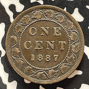 1887 Canada Large Cent Lot#T4888