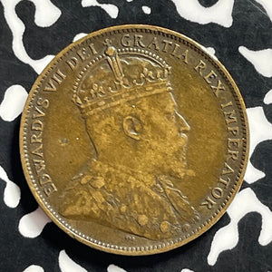 1909 Newfoundland Large Cent Lot#C0023 Nice!