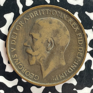 1912-H Great Britain 1 Penny Lot#T7553