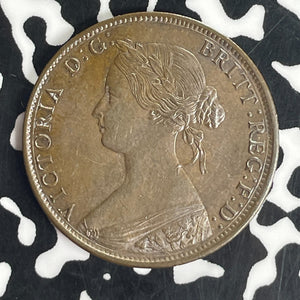 1861 Nova Scotia Large Cent Lot#T8244 Nice!