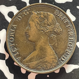 1864 New Brunswick Large Cent Lot#T4734 Nice!