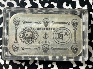 Undated U.S. Brethren Court Pirate Themed Bar Lot#OV1375 50x30mm