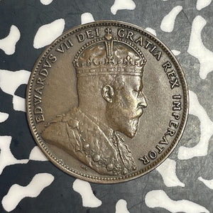1909 Newfoundland Large Cent Lot#T6391 Nice!