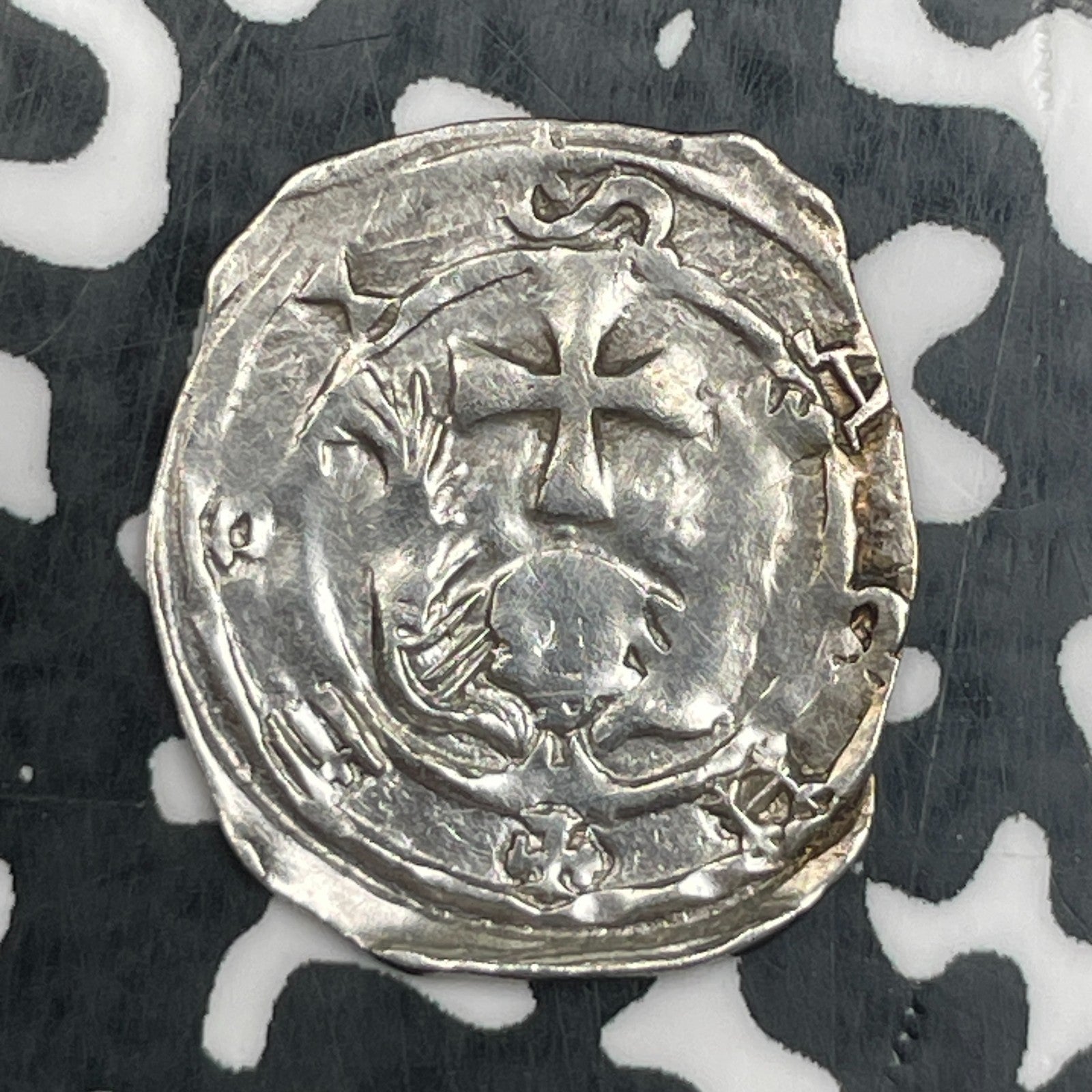 (1200-1246) Austria Salzburg Bernhard II AR Pfennig Lot#N2435 Silver! Prob.-17