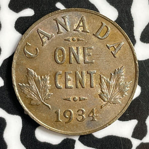 1934 Canada Small Cent Lot#E2447 High Grade! Beautiful!