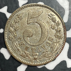 1886 Colombia 5 Centavos Lot#T2460 Nice!