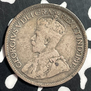 1913 Canada 10 Cents Lot#E7263 Silver!