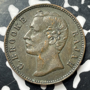 1870 Sarawak 1/2 Cent Lot#MK270