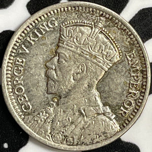 1933 New Zealand 3 Pence Threepence Lot#D8978 Silver! High Grade! Beautiful!