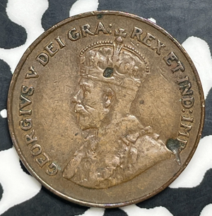 1922 Canada Small Cent Lot#C0288 Key Date! Damaged