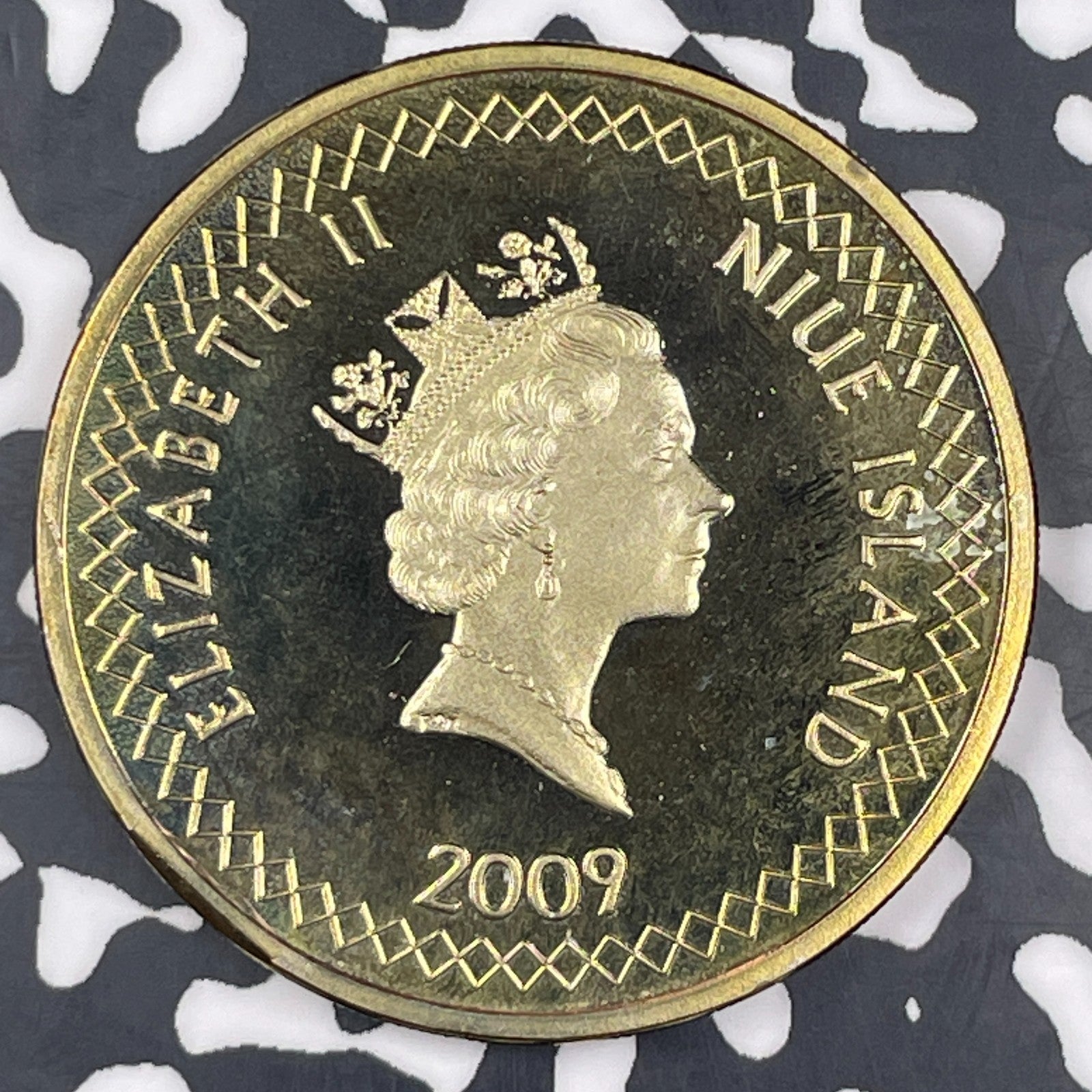 2009 Niue Island $1 Dollar Lot#C9334 Proof!